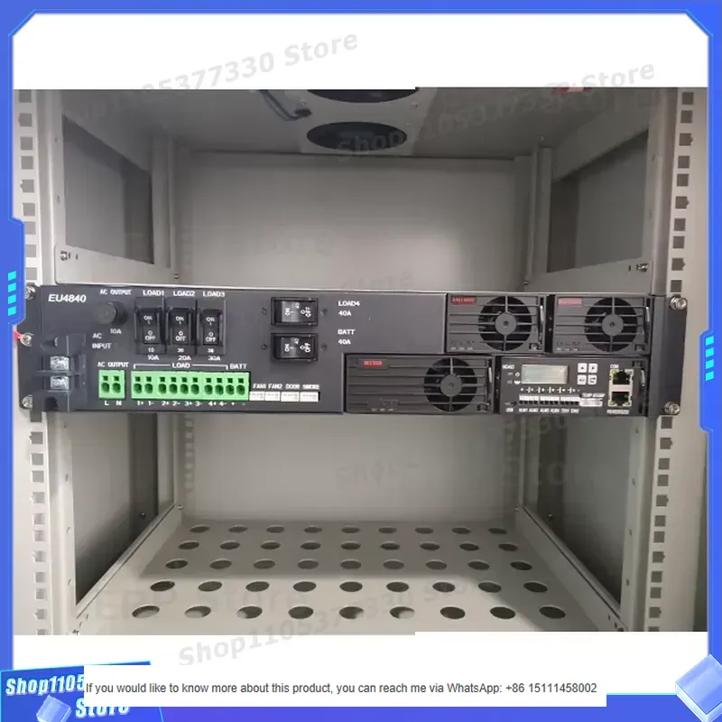 Telecom Dc Power Supply 48V 50A - Fonte de alimentação para telecomunicações 50A