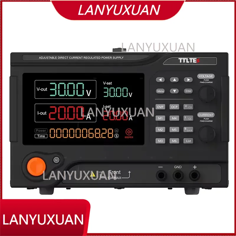 Programmable Dc Power Supply 60V 10A - Fonte de Alimentação Programável Ajustável TTLTES