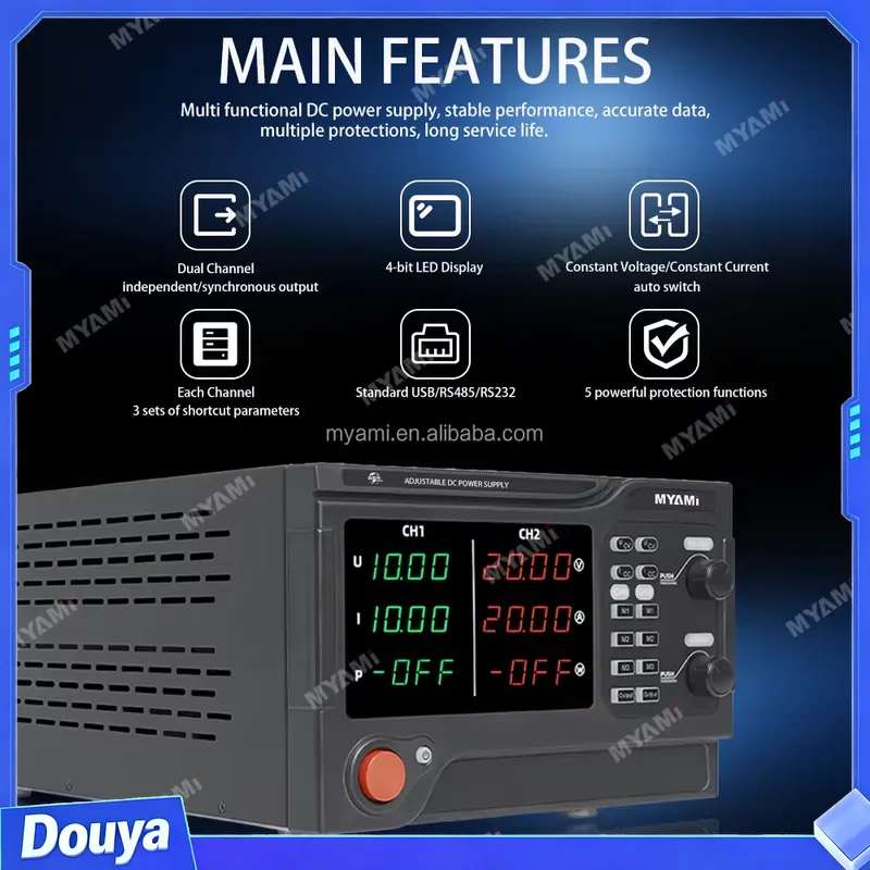 Fonte de Alimentação de Bancad - High Power 60V 20A Bench Power Supply avaliação e preço