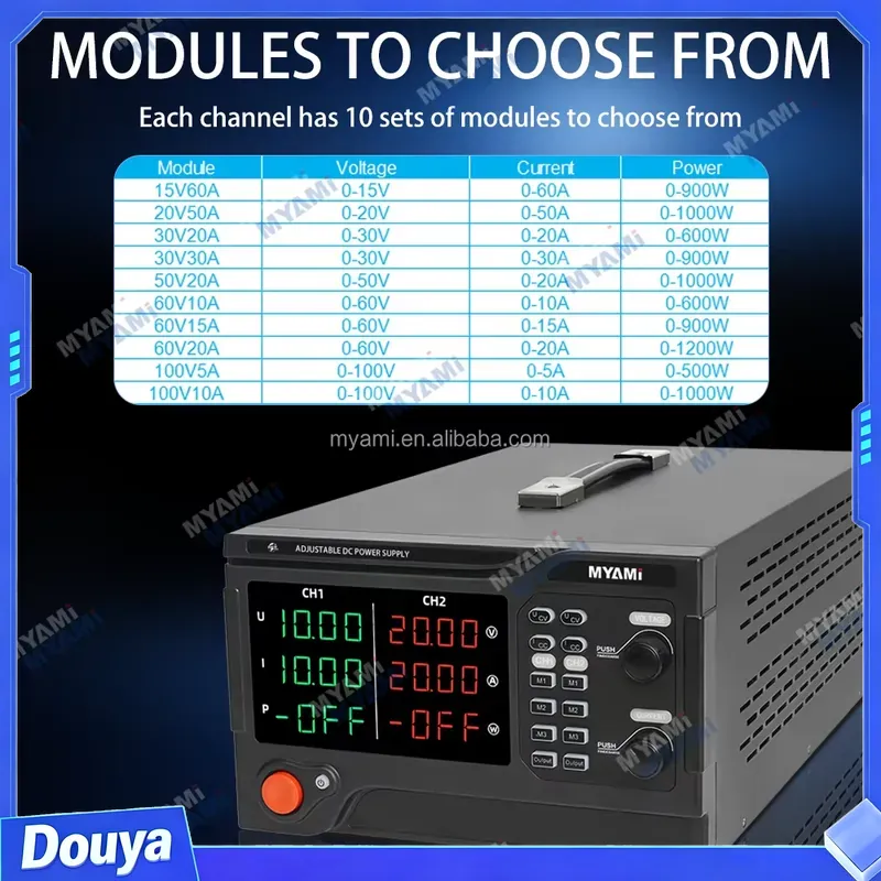 Fonte de Alimentação de Bancad - High Power 60V 20A Bench Power Supply avaliação e preço