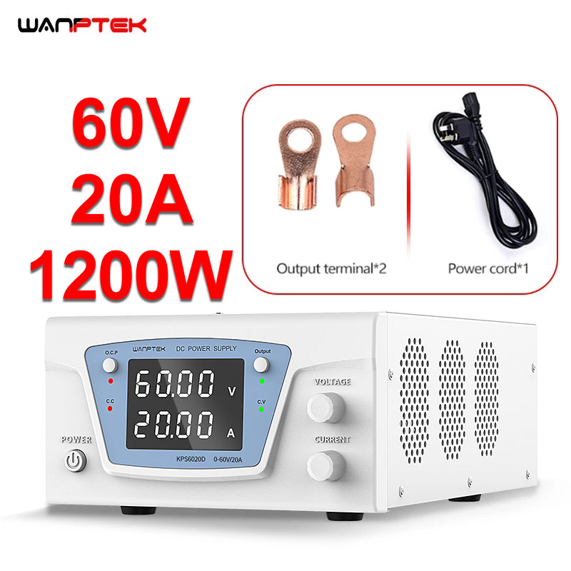 Fonte de Alimentação DC Ajustá - High Power 60V 20A Bench Power Supply avaliação e preço