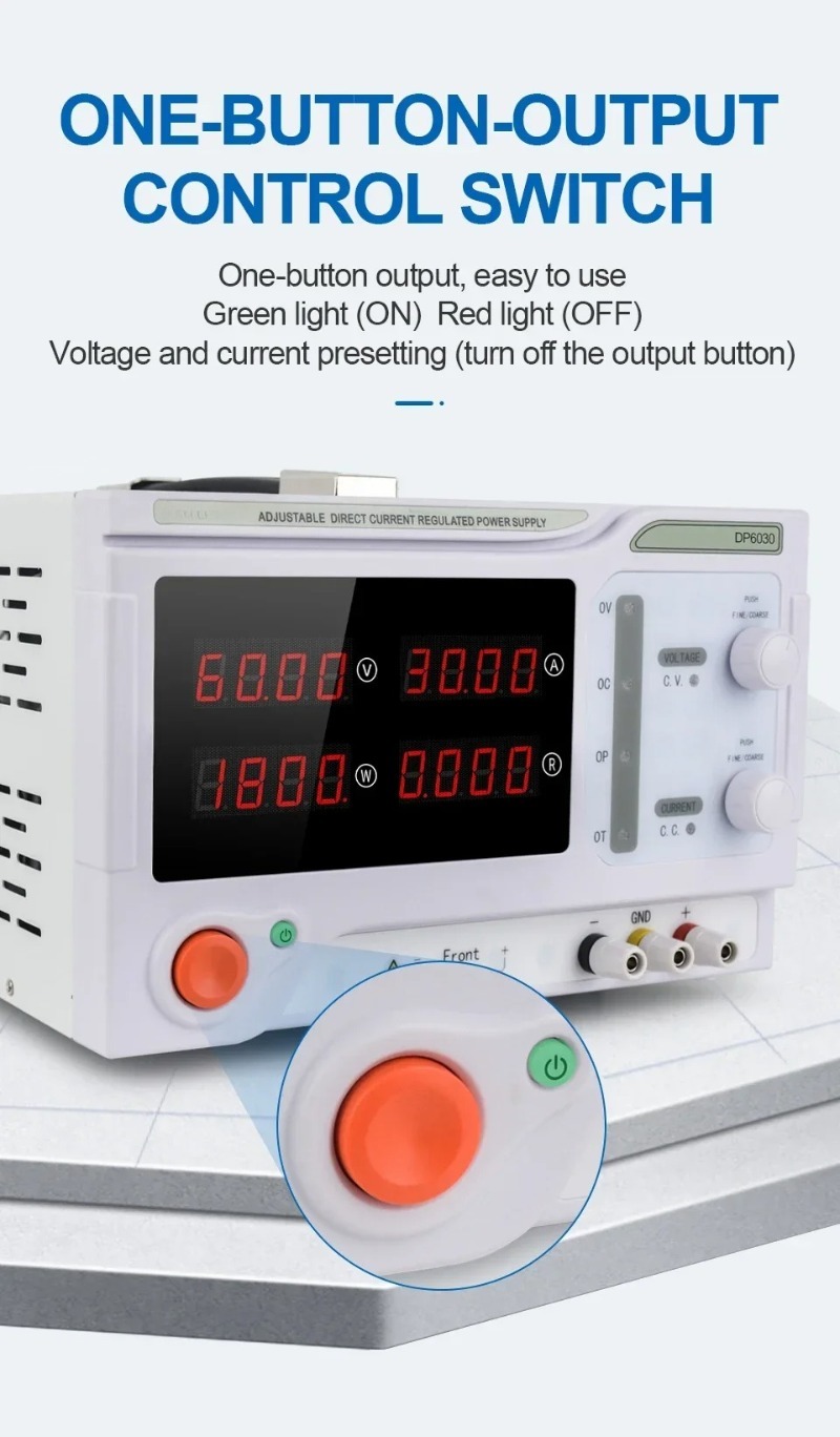 Interruptor digital 1800w, 60v - High Power 60V 20A Bench Power Supply avaliação e preço