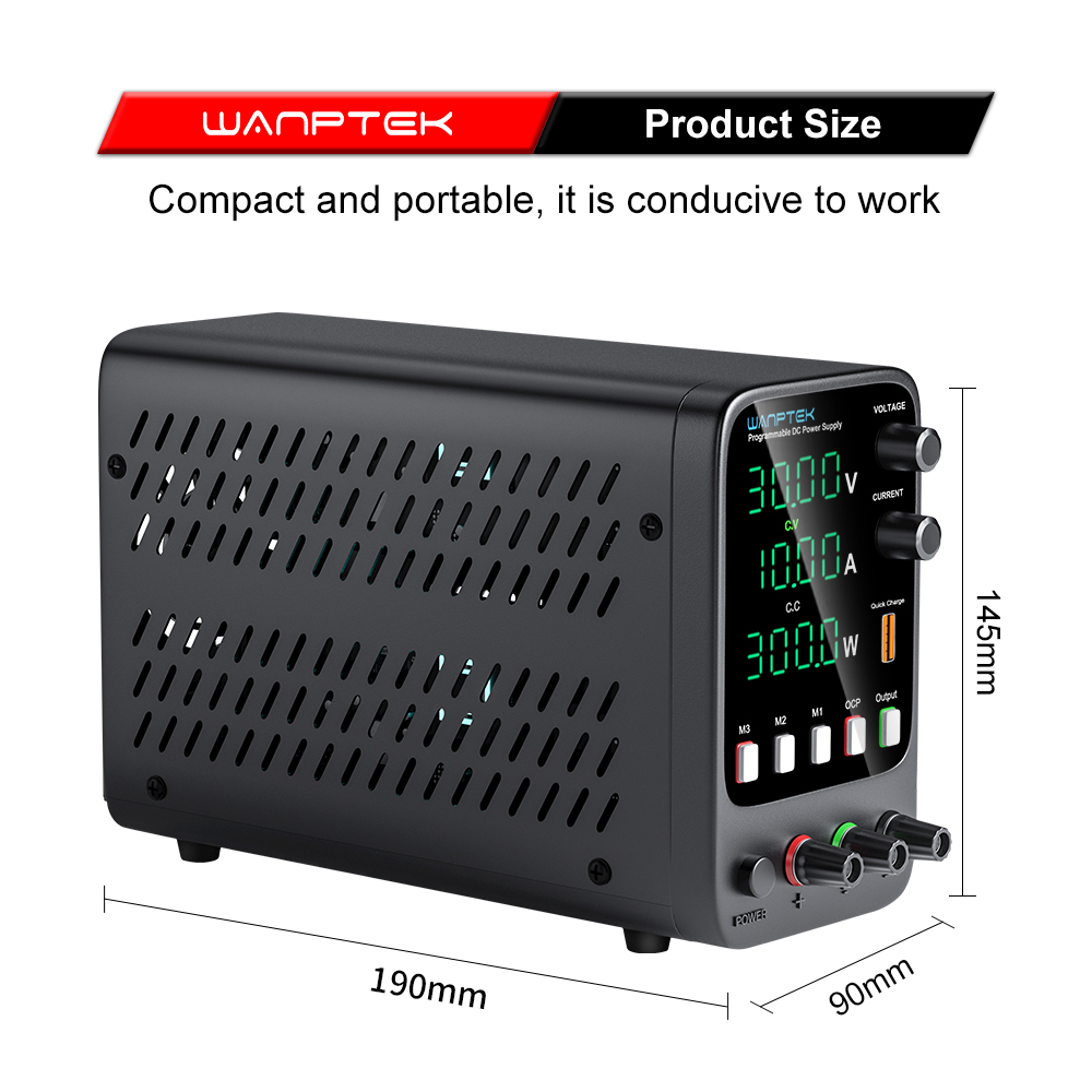 Wanptek fonte de alimentação d - Programmable Dc Power Supply 60V 10A avaliação e preço