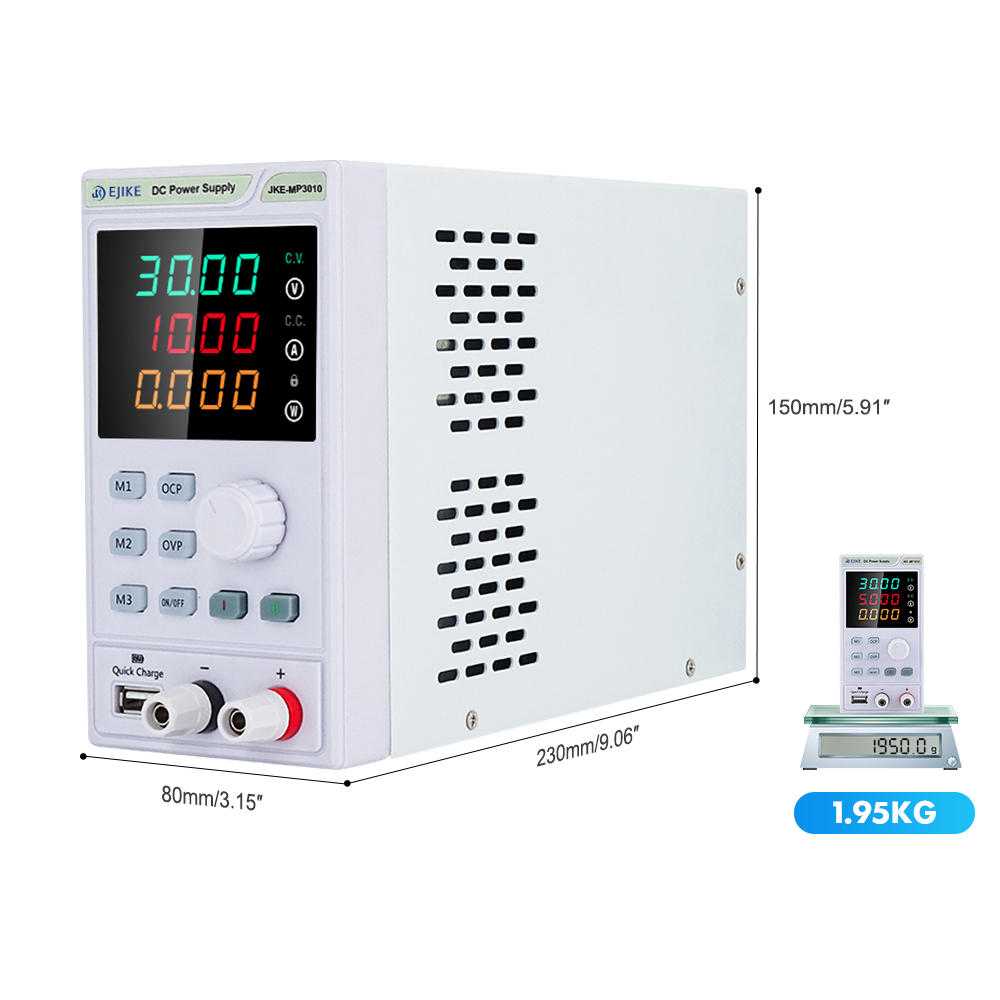 Fonte de Alimentação DC EJIKE  - Programmable Dc Power Supply 60V 10A avaliação e preço