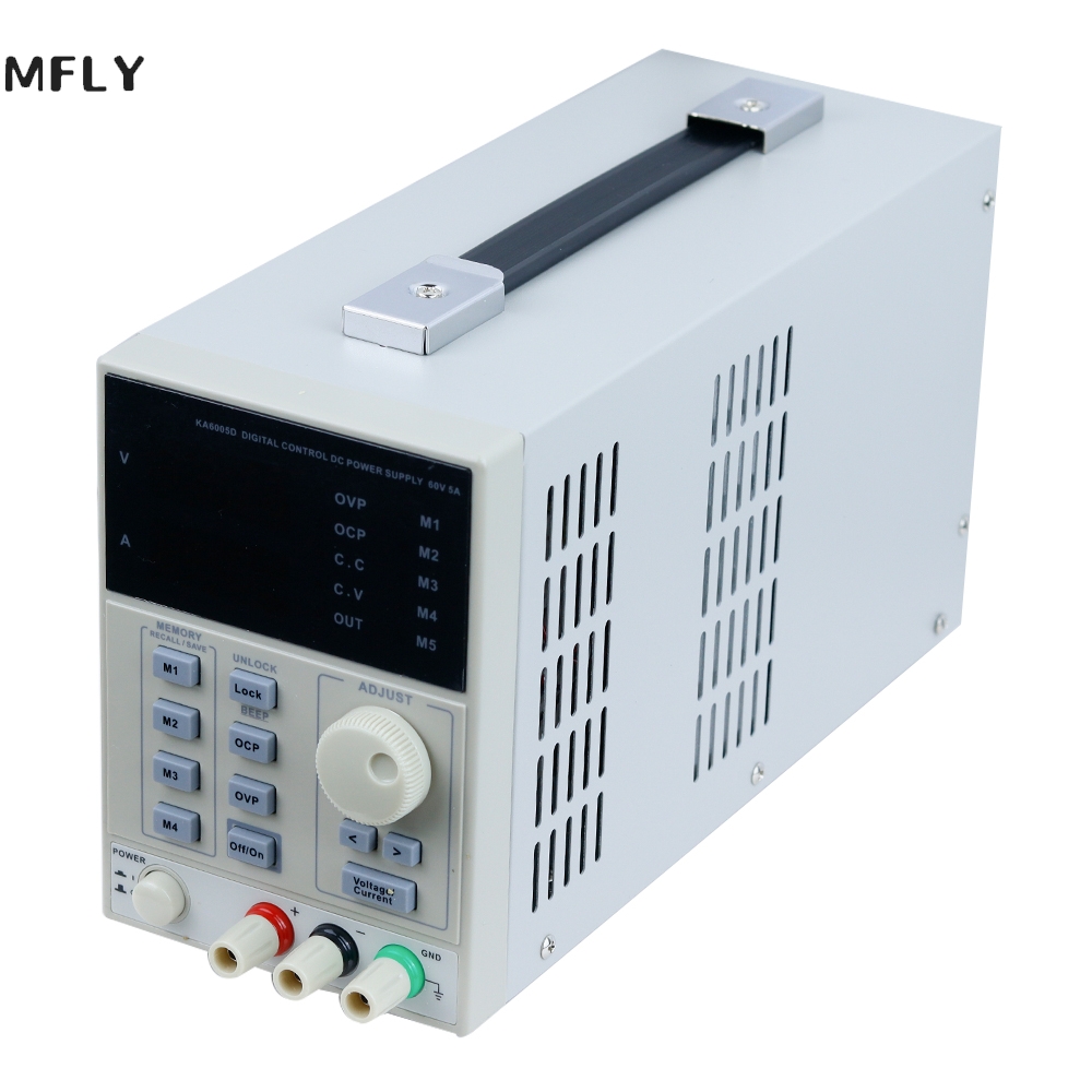 KORAD-Precisão ajustável Digit - Programmable Dc Power Supply 60V 10A avaliação e preço